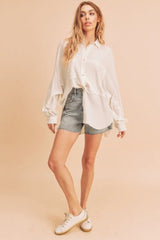 Brandeline Top / White