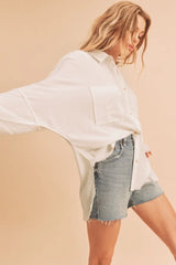 Brandeline Top / White